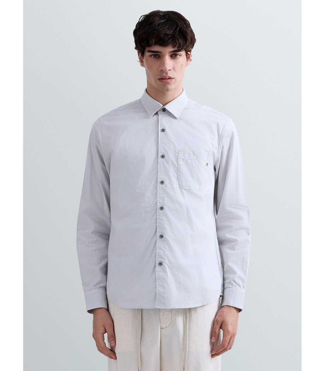 コットンドビーシャツ